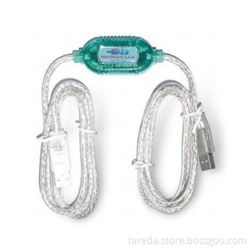 USB Net Link Cable for SOHO Environment, Supports Data Transfer Rate at 1.5, 12 and 480Mbps